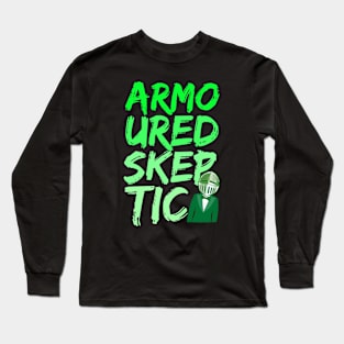 Armoured Skeptic Graphiti (Green) Long Sleeve T-Shirt